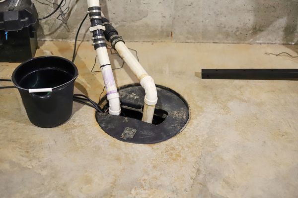 Basement Drainage Installation in Brookfield