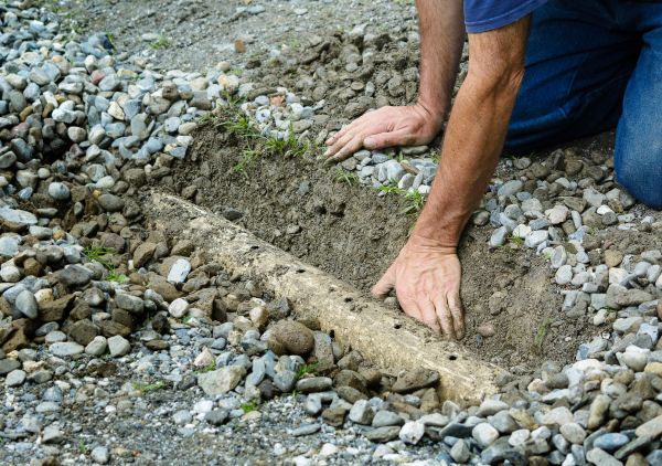 French Ditch Installation in Brookfield
